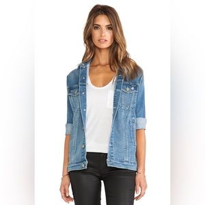 Mother denim jacket- the cronie in strangers with candy wash